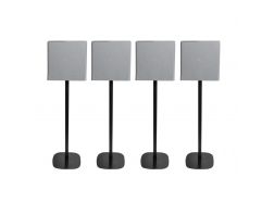 Vebos floor stand Sony BRAVIA Theatre Quad black (4 pieces)