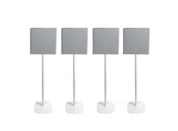 Vebos floor stand Sony BRAVIA Theatre Quad white (4 pieces)