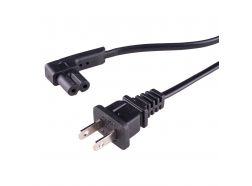 Power cable Sonos Play 1 black 8 inch/20 cm US plug