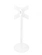 Vebos tv floor stand white