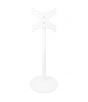 Vebos tv floor stand white