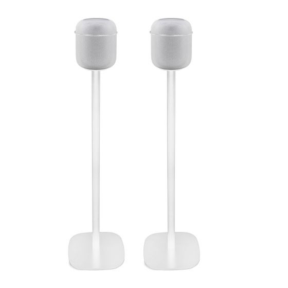 Vebos speaker stand Apple Homepod XS (60cm) white set