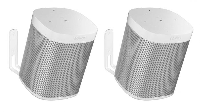 Vebos wall mount Sonos One SL white 20 degrees set