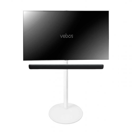 Vebos tv floor stand Yamaha Sound Bar white